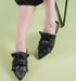 Fold & Knot Slide - All Black - Black
